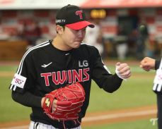 한국시리즈 5차전 LG : KT