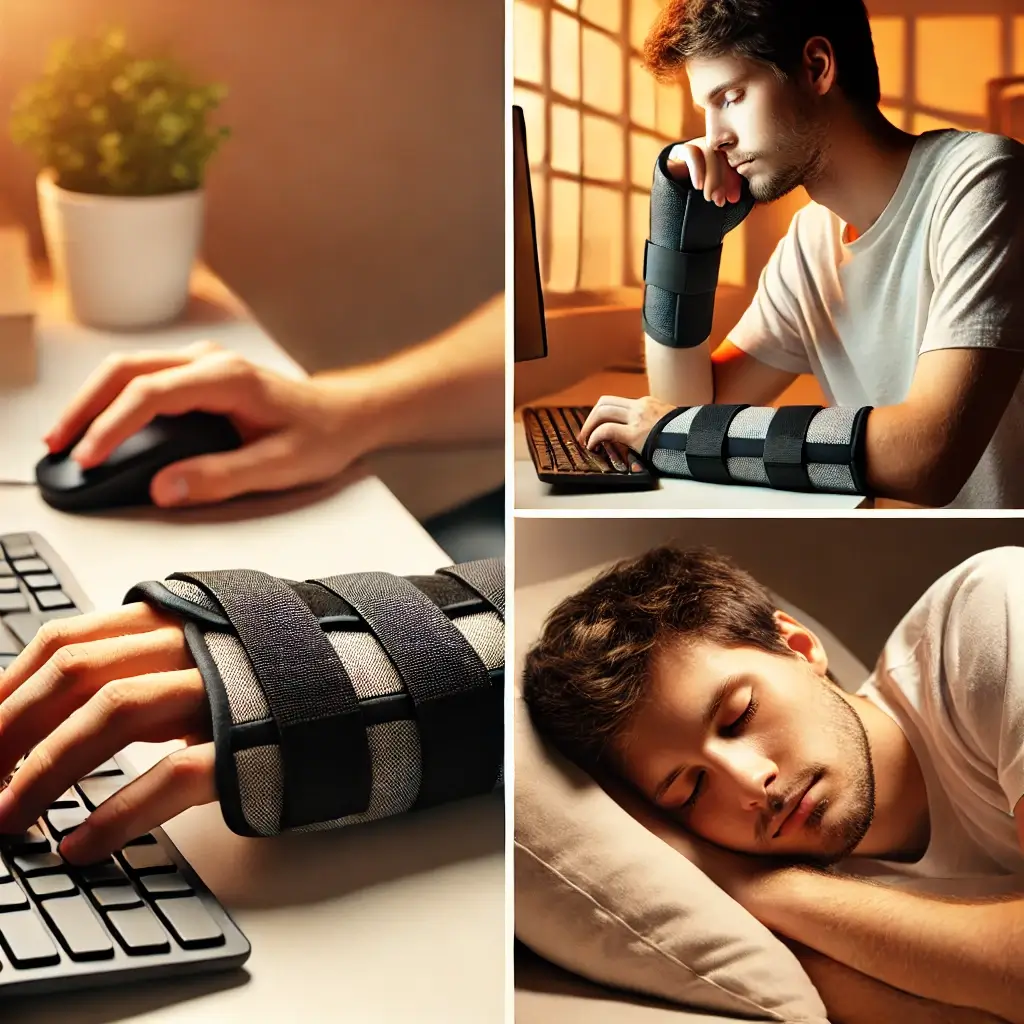 손목 보호대가 준 편안함