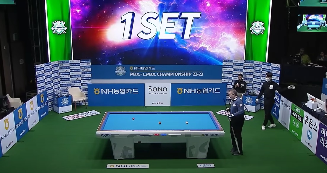 쿠드롱 PBA 최고 애버리지 기록 작성 - NH농협카드 PBA 챔피언십 8강전 (필리포스 - 쿠드롱)