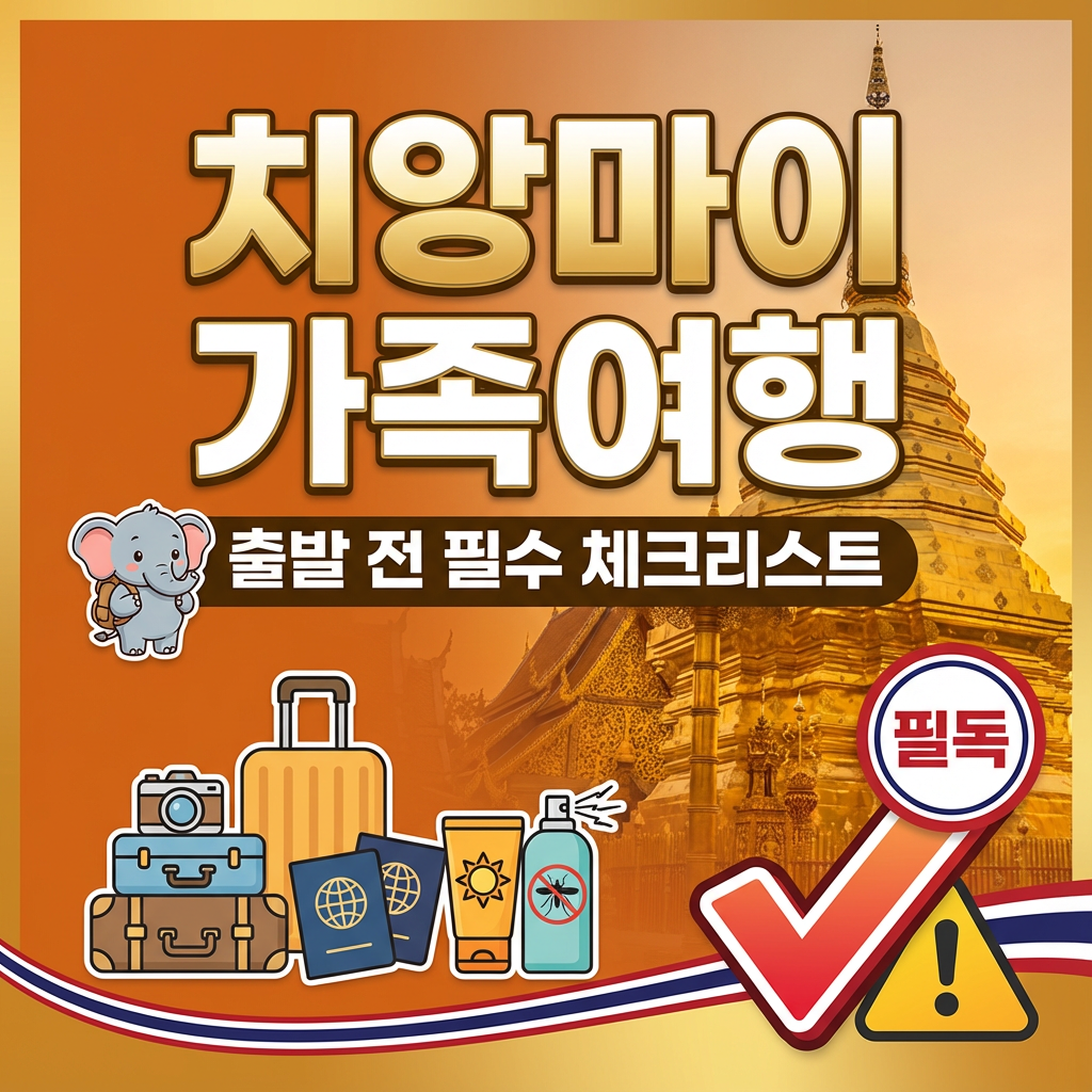 가족과 치앙마이 여행 가기 전 반드시 알아야 할 것들