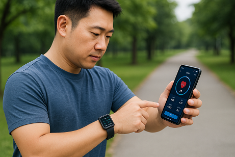 대사증후군 (디지털헬스케어, 스마트워치, 운동앱)