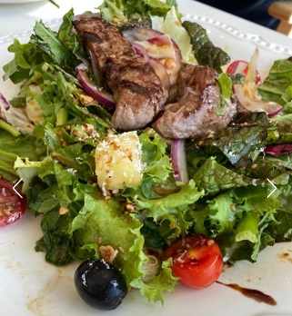 스테이크-샐러드