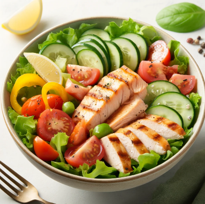 살안찌는음식 샐러드볼