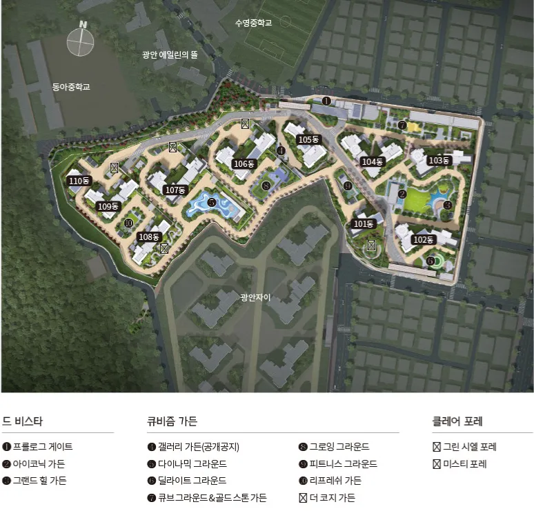 단지배치도