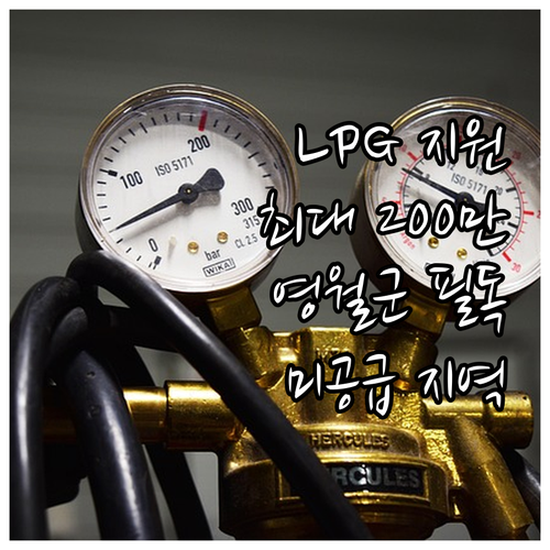 2025 영월군 LPG 지원, 최대 ..