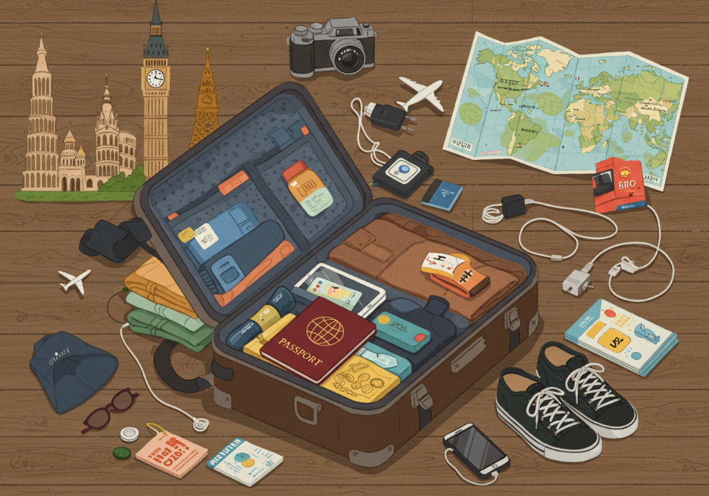 [2025 유럽 여행 짐싸기 가이드] 기내용&middot;수화물별 필수 아이템 &amp; 체크리스트 지금 확인!