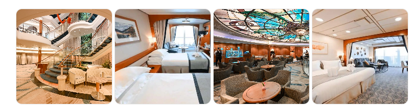 피아노랜드 크루즈 내부 및 숙소