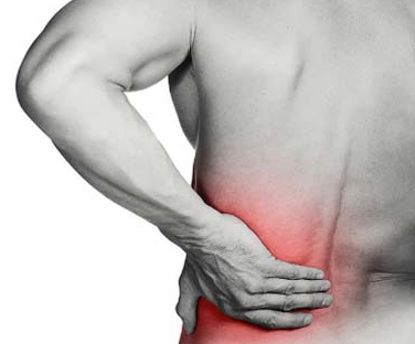 왼쪽 옆구리 통증 사진