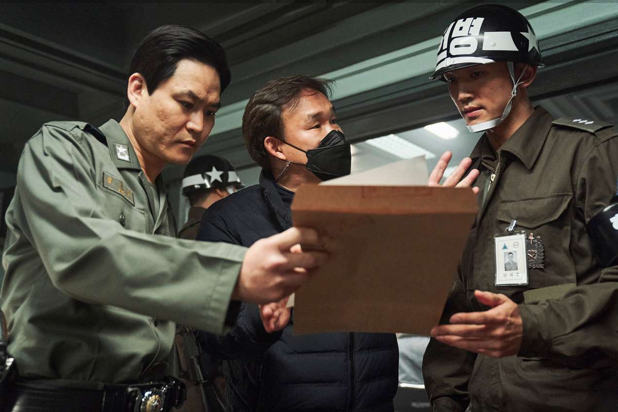 서울의 봄 촬영장 풍경