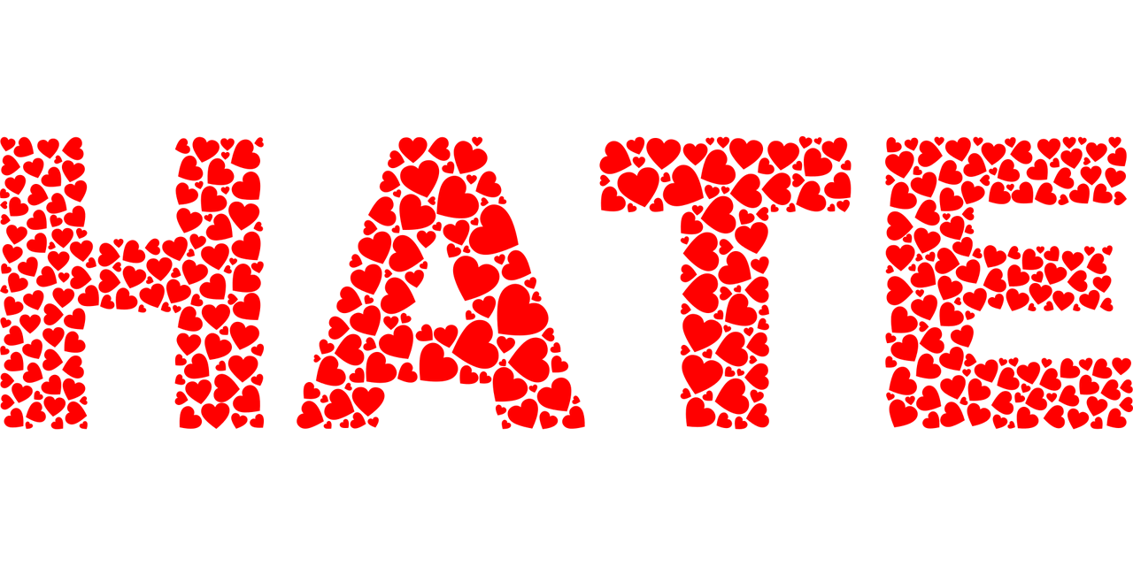 hate 글자