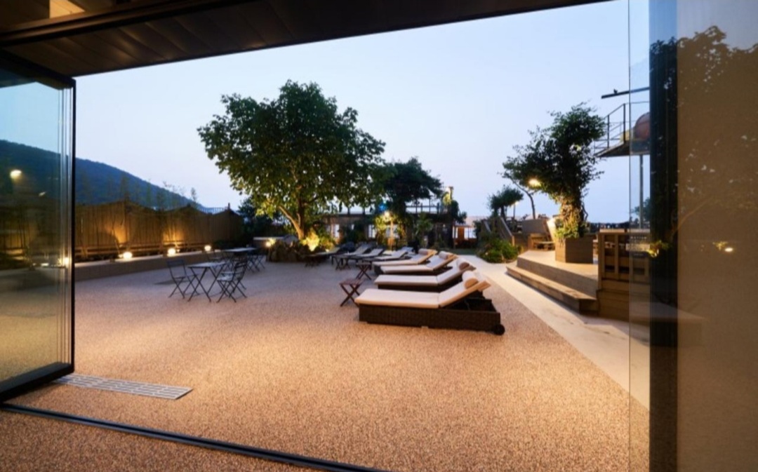 걸리버여행기 펜션 공용 쉼터