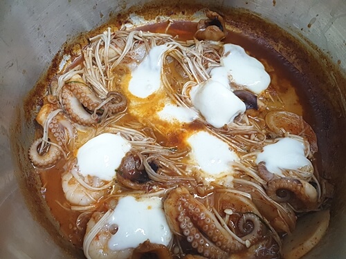 조리완료된 쭈꾸미볶음