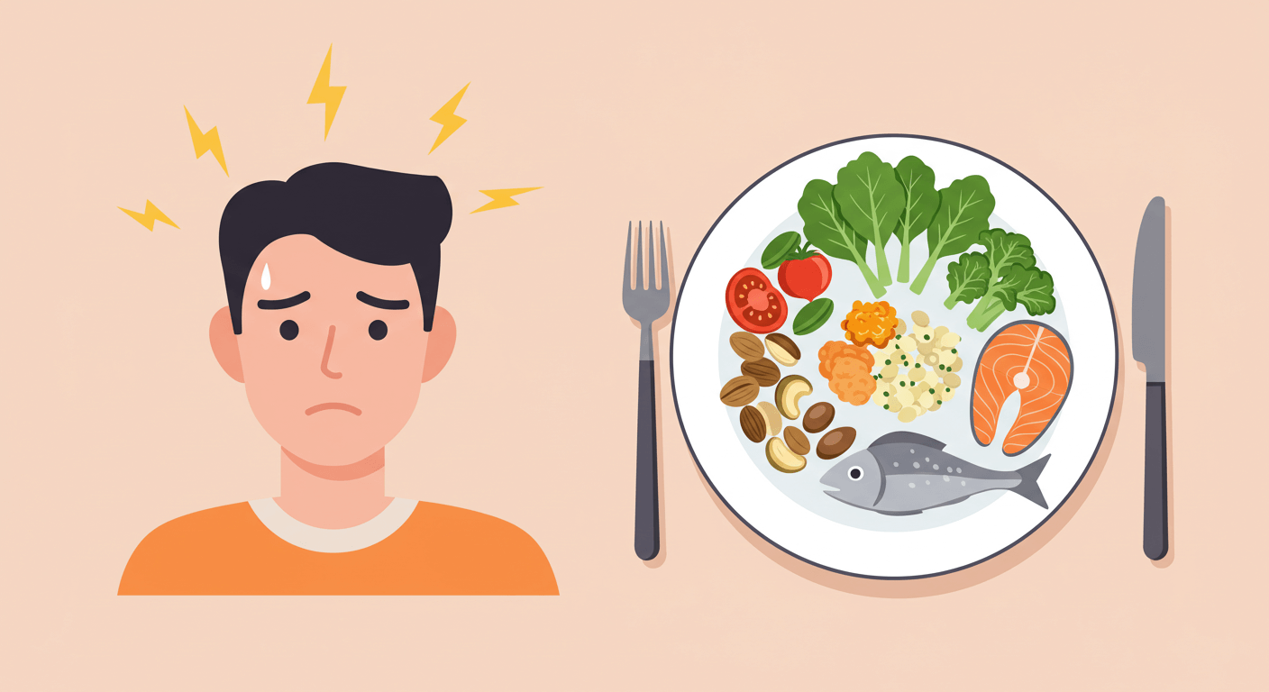 스트레스 관리에 효과적인 식단
