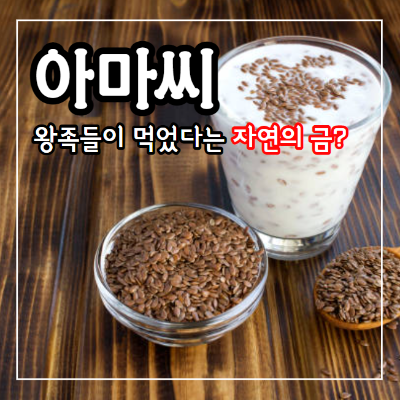 아마씨 효능 9가지와 부작용 및 먹는 방법