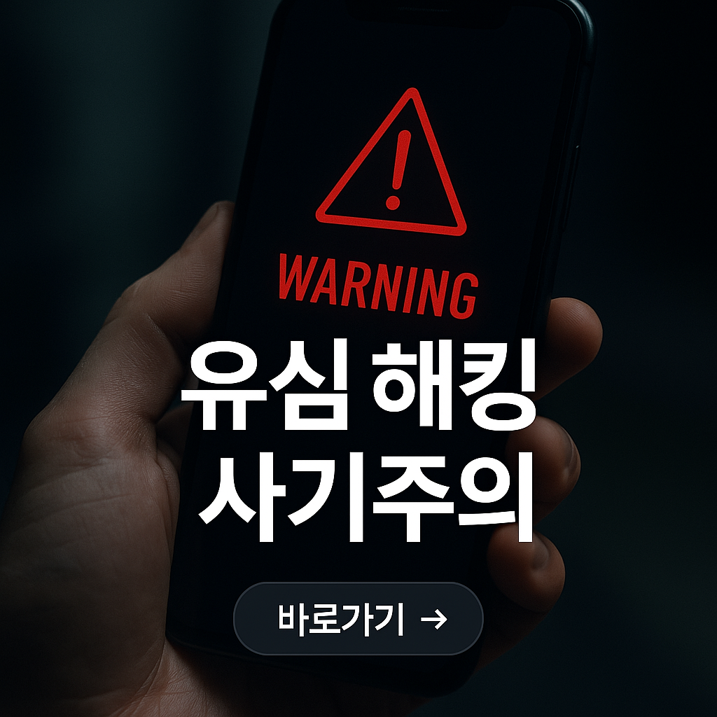 유심 해킹 문자 사기, 클릭하면 큰일 난다(예방방법까지)