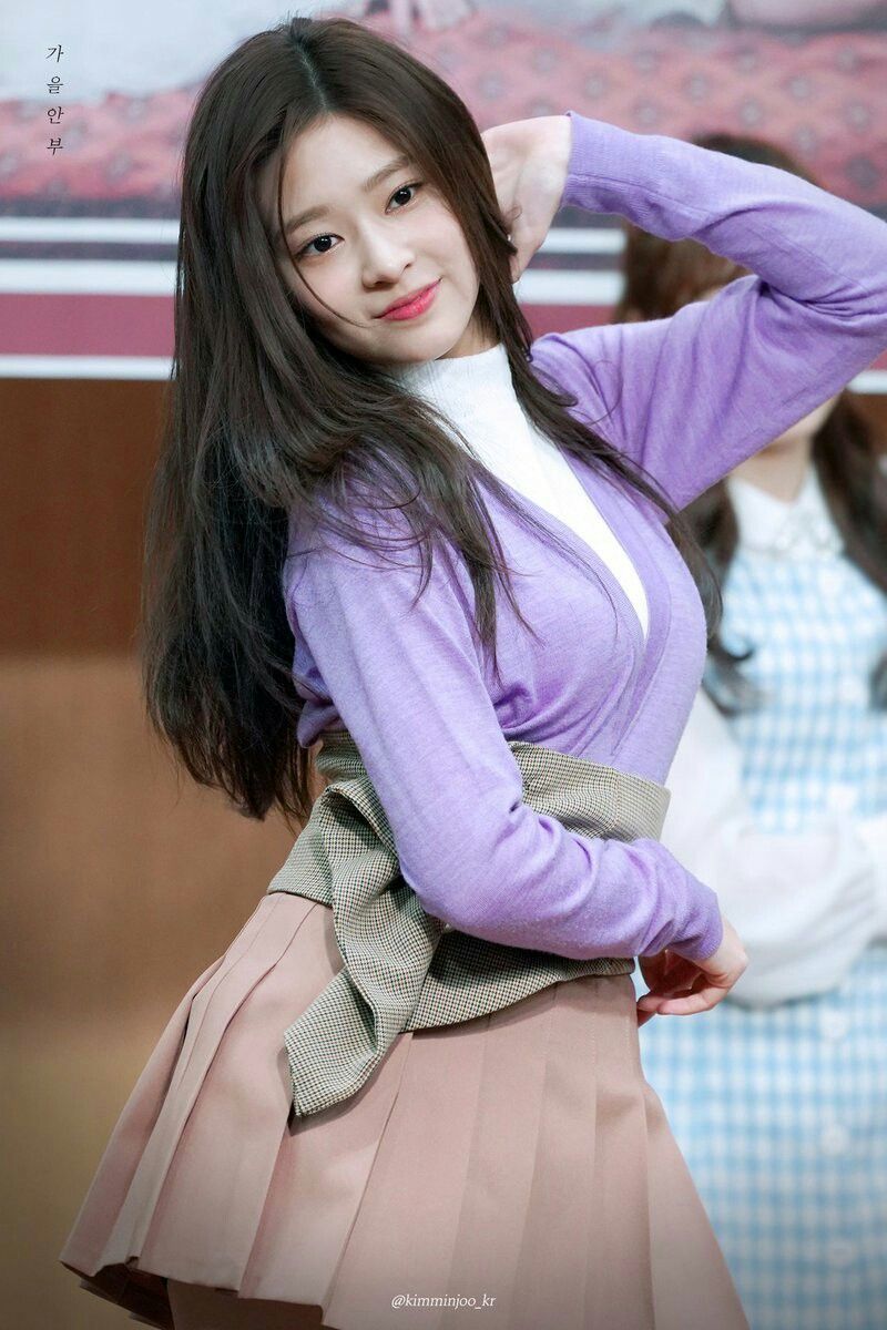 아이즈원 김민주 최애사진