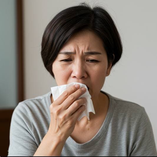 후비루 증후군 원인 및 증상·치료법과 좋은 음식