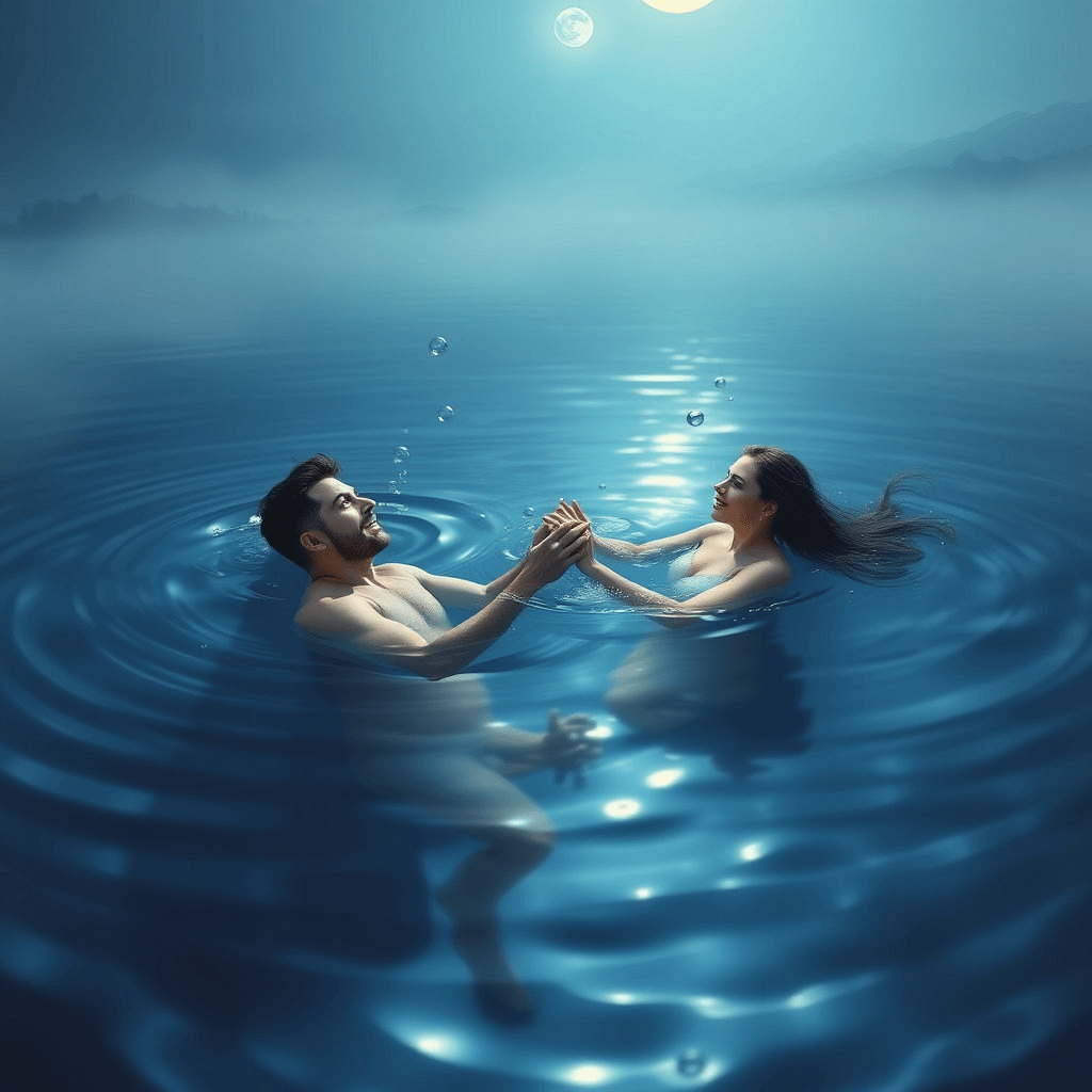 물에 빠지는 꿈 해몽