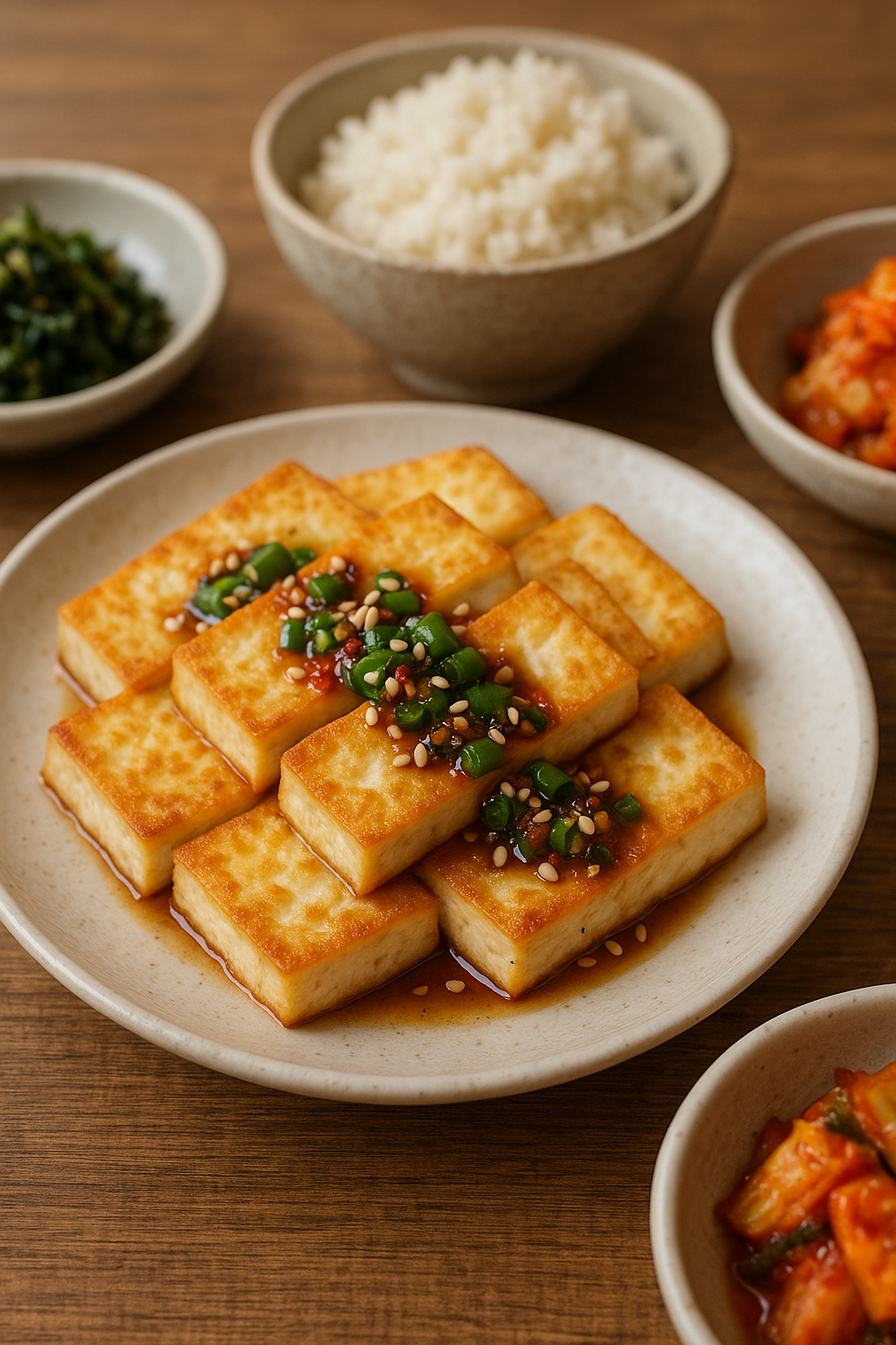 두부부침 사진