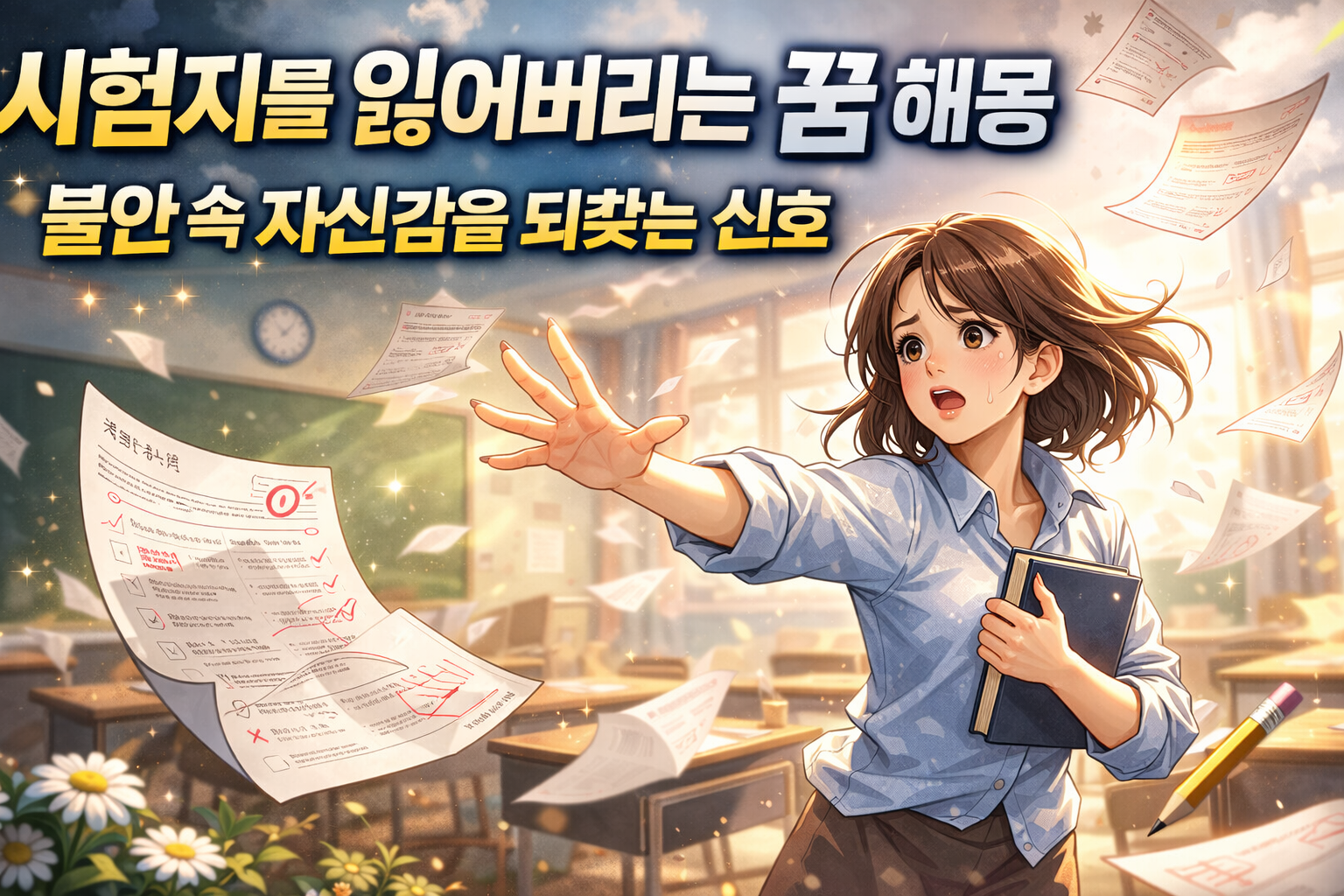 시험지를 잃어버리는 꿈