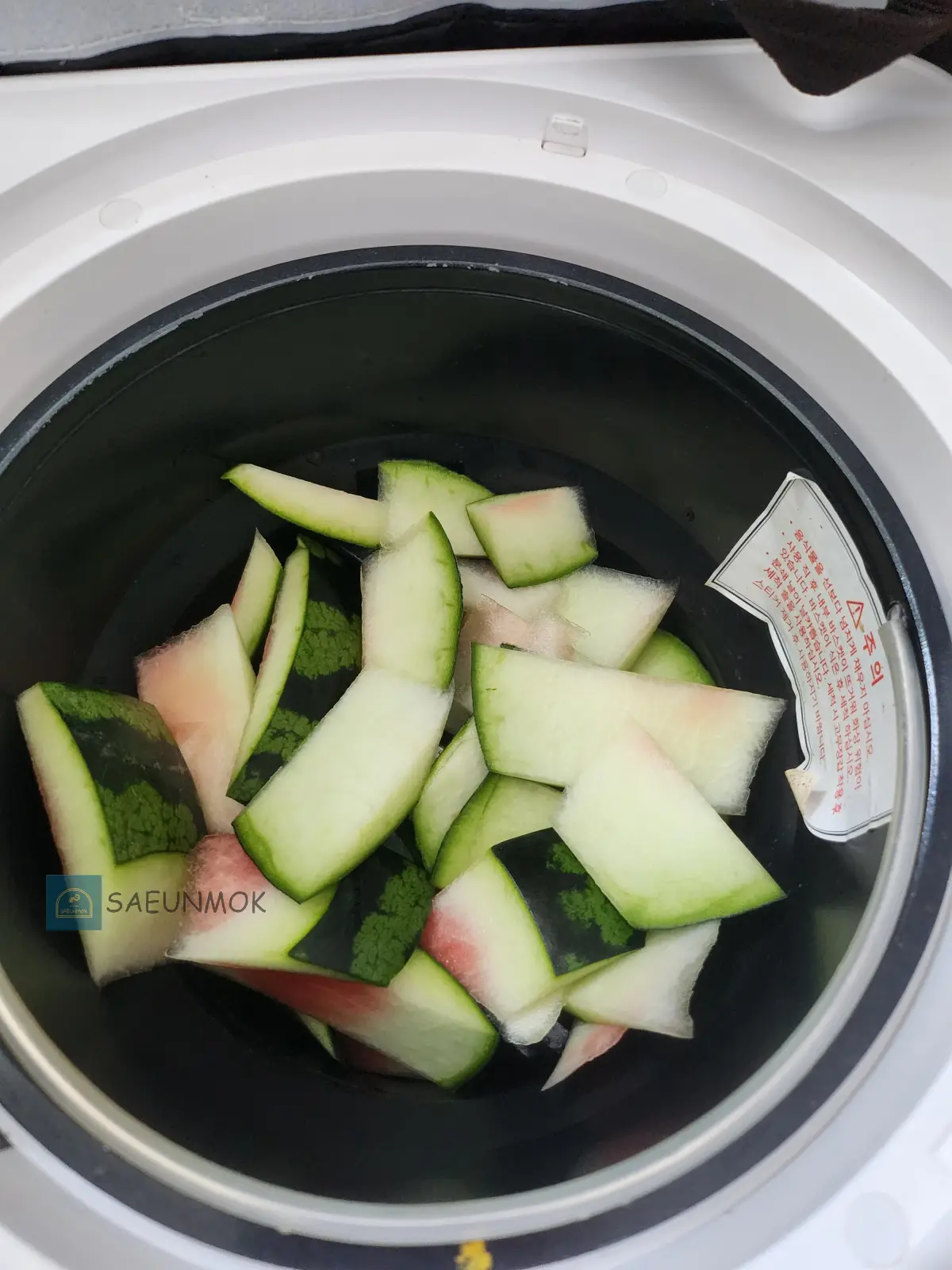 쉘퍼-음식물-처리기-수박-껍질