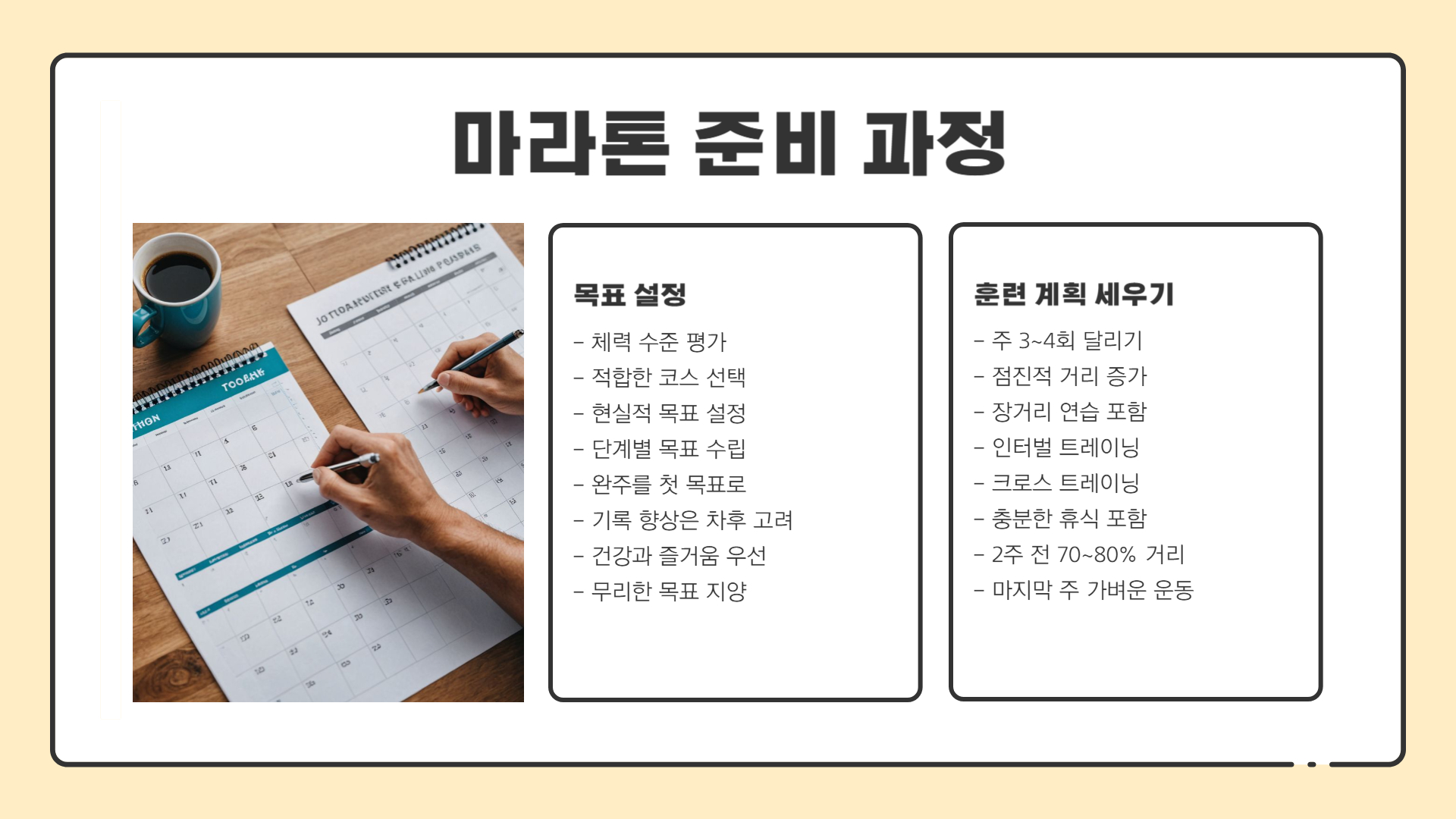 마라톤 대회 참가비와 준비 과정 무한도전 팬을 위한 가이드