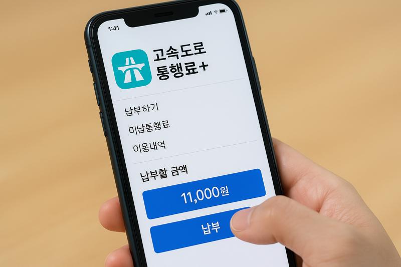 한국도로공사 고속도로 미납통행료 조회 납부 아주 쉽게 하는 방법