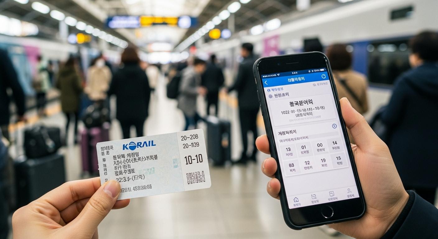 추석 코레일 예매
