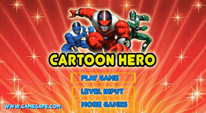 후레쉬맨2-플래시게임-메인-화면