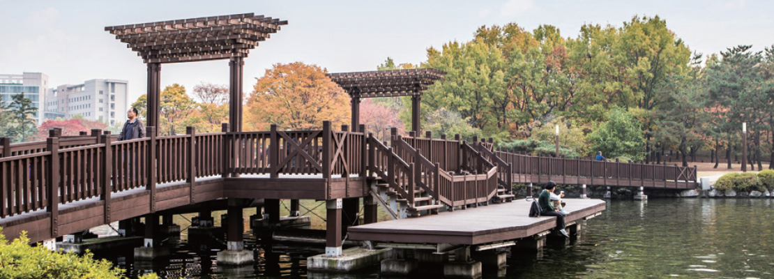 고양국제꽃박람회 주변 관광지인 일산호수공원 이미지