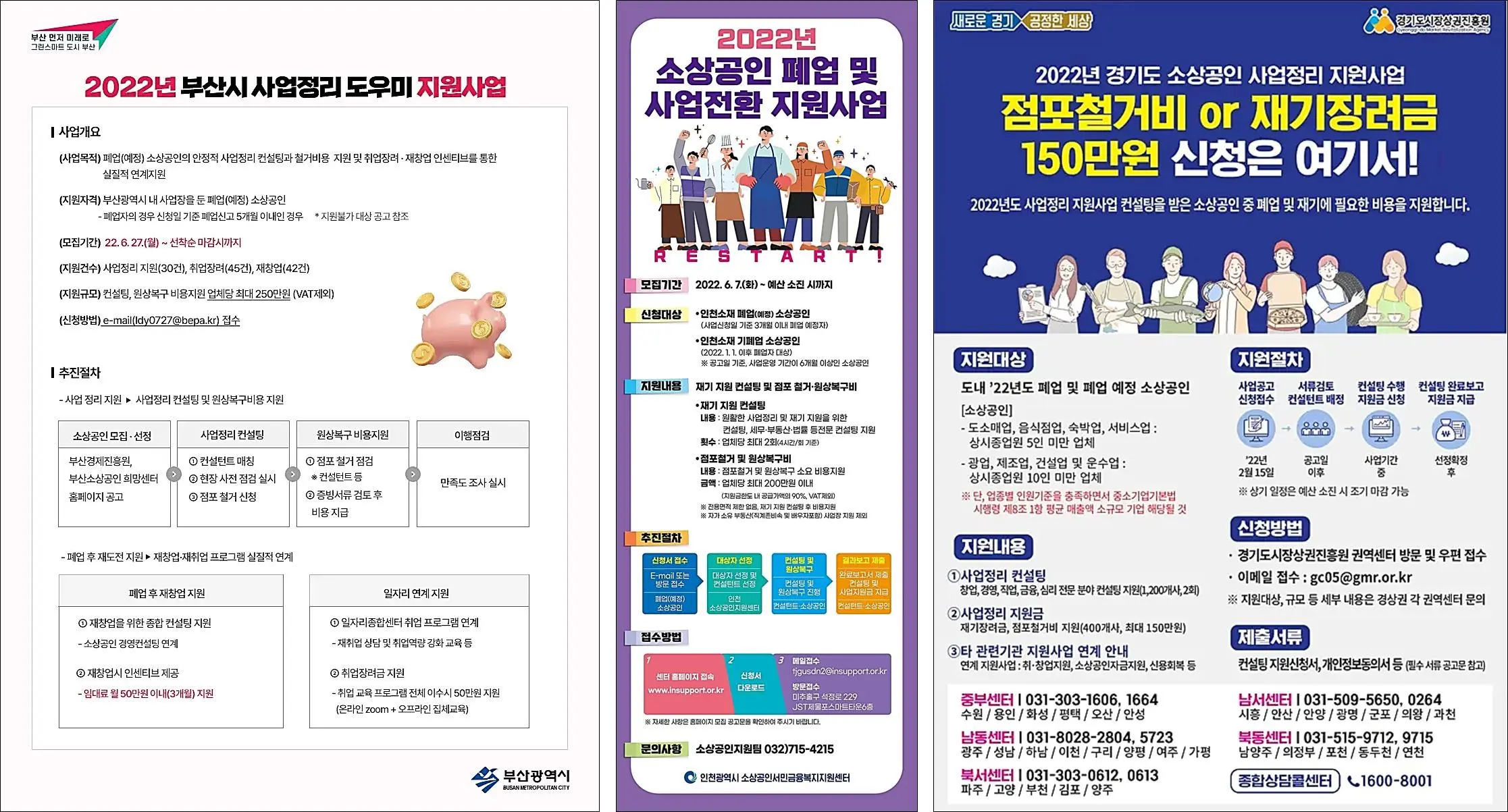 지자체-소상공인-폐업-사업정리-도우미-재기지원금-지원사업