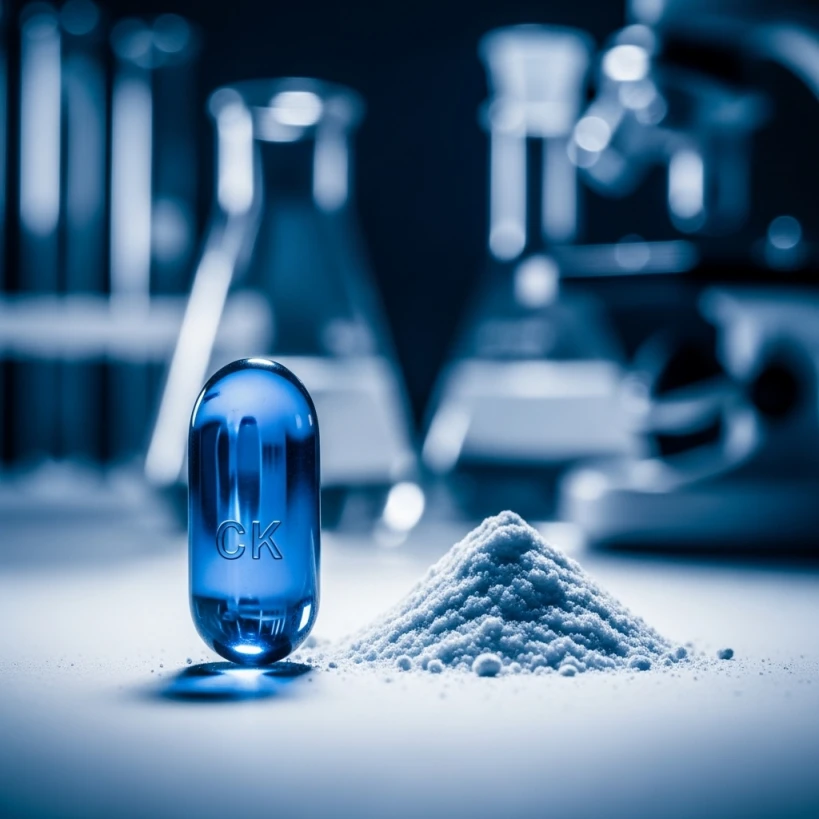 고순도 컴파운드K 성분을 상징하는 클로즈업 이미지