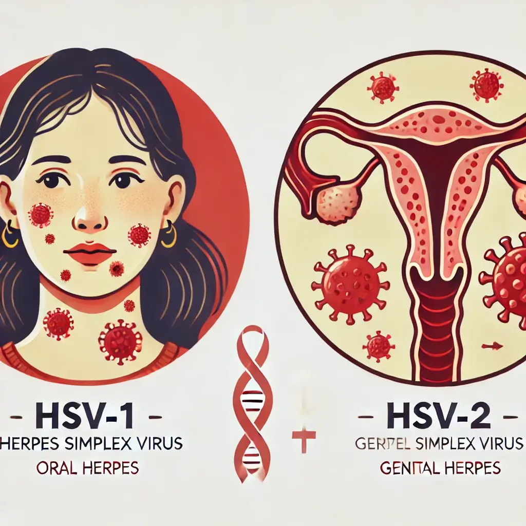 여자 헤르페스 증상