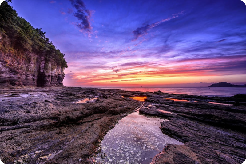전북 부안 채석강 새해 일출 명소/출처: 부안군청