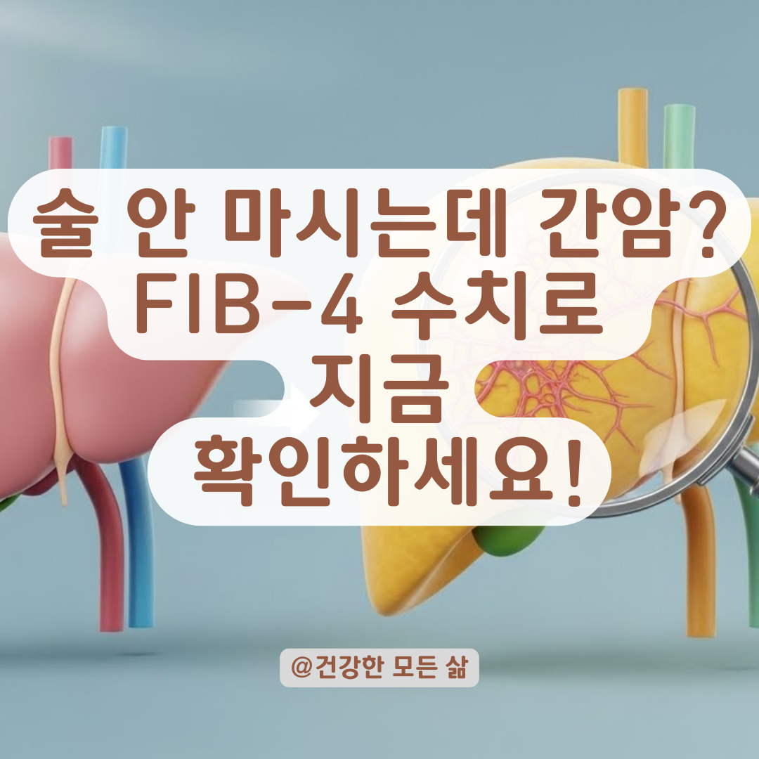 술 한 잔 안 마셔도 간암 위험? 침묵의 살인자 '대사성 지방간염' 잡는 법.