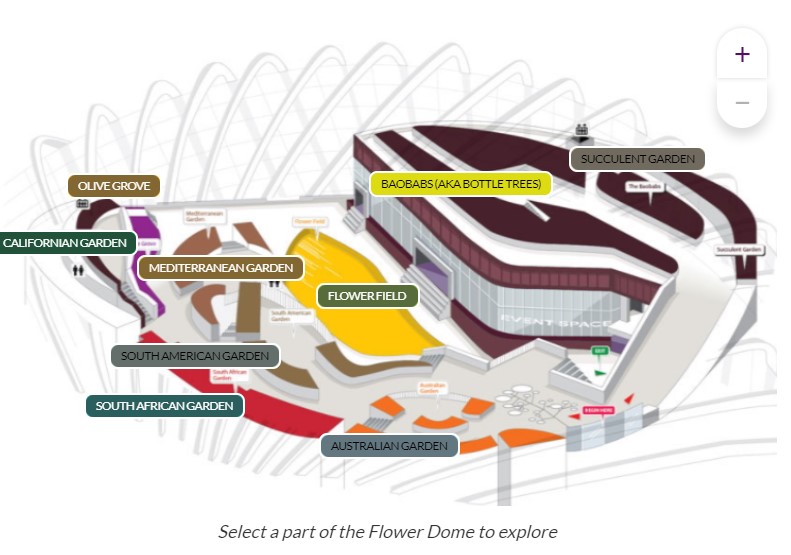 가든스 바이 더 베이 플라워 돔