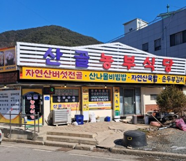 충주 수안보 산골농부식당 한정식 | 6시 내고향 방송 나온 시골 밥상·산나물 비빔밥 맛집