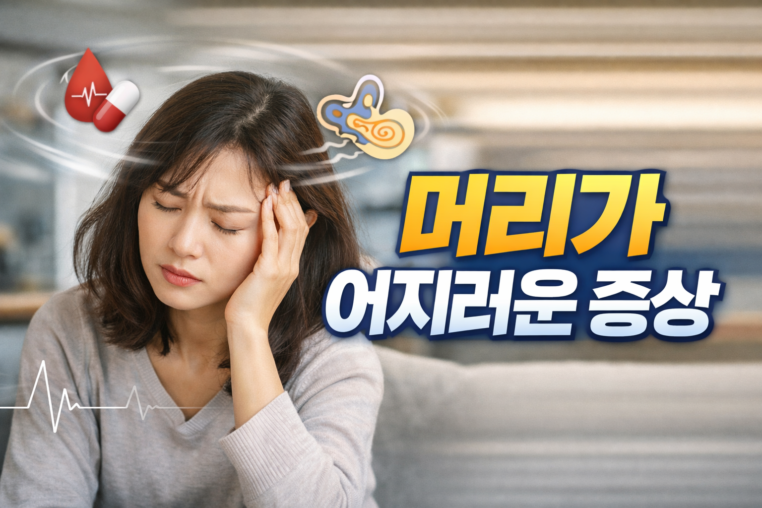 머리가 어지러운 증상