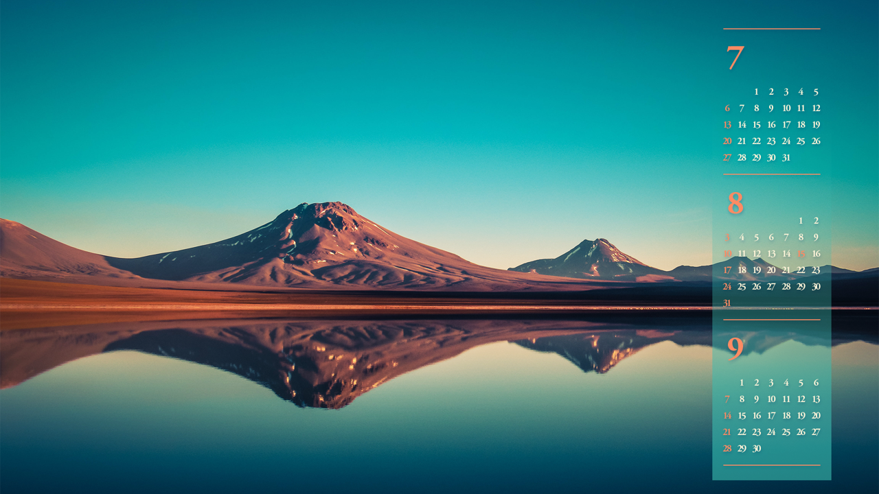 09 소금호수 B - 2025년8월 노트북배경화면