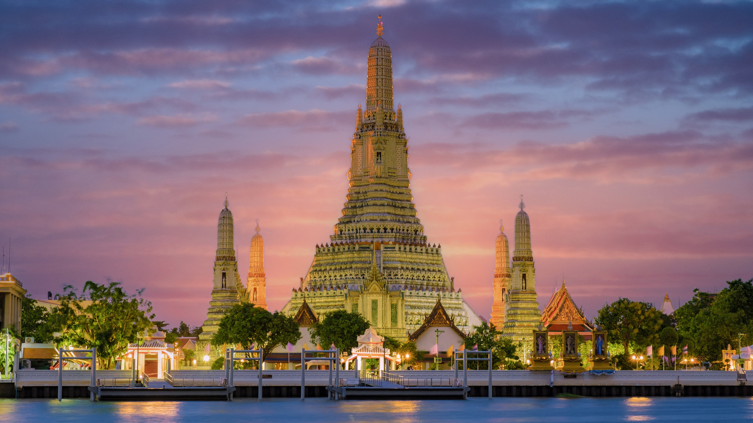 Wat Arun Bangkok sunset
