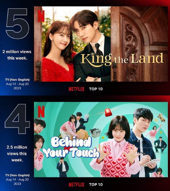 '킹더랜드' '힙하게'가 글로벌 인기를 얻고 있다. [사진=넷플릭스]