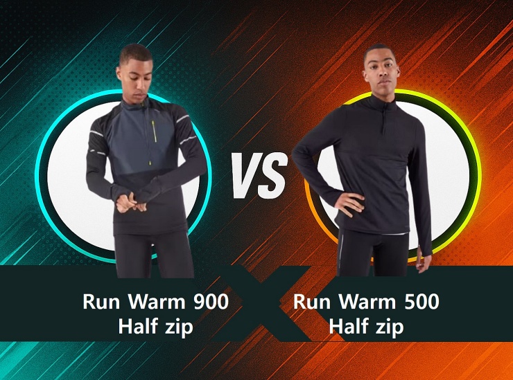 데카트론 런웜 900 vs 500 비교