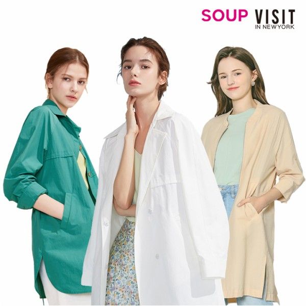 SOUP 숲 봄 가을 간절기 점퍼 12종