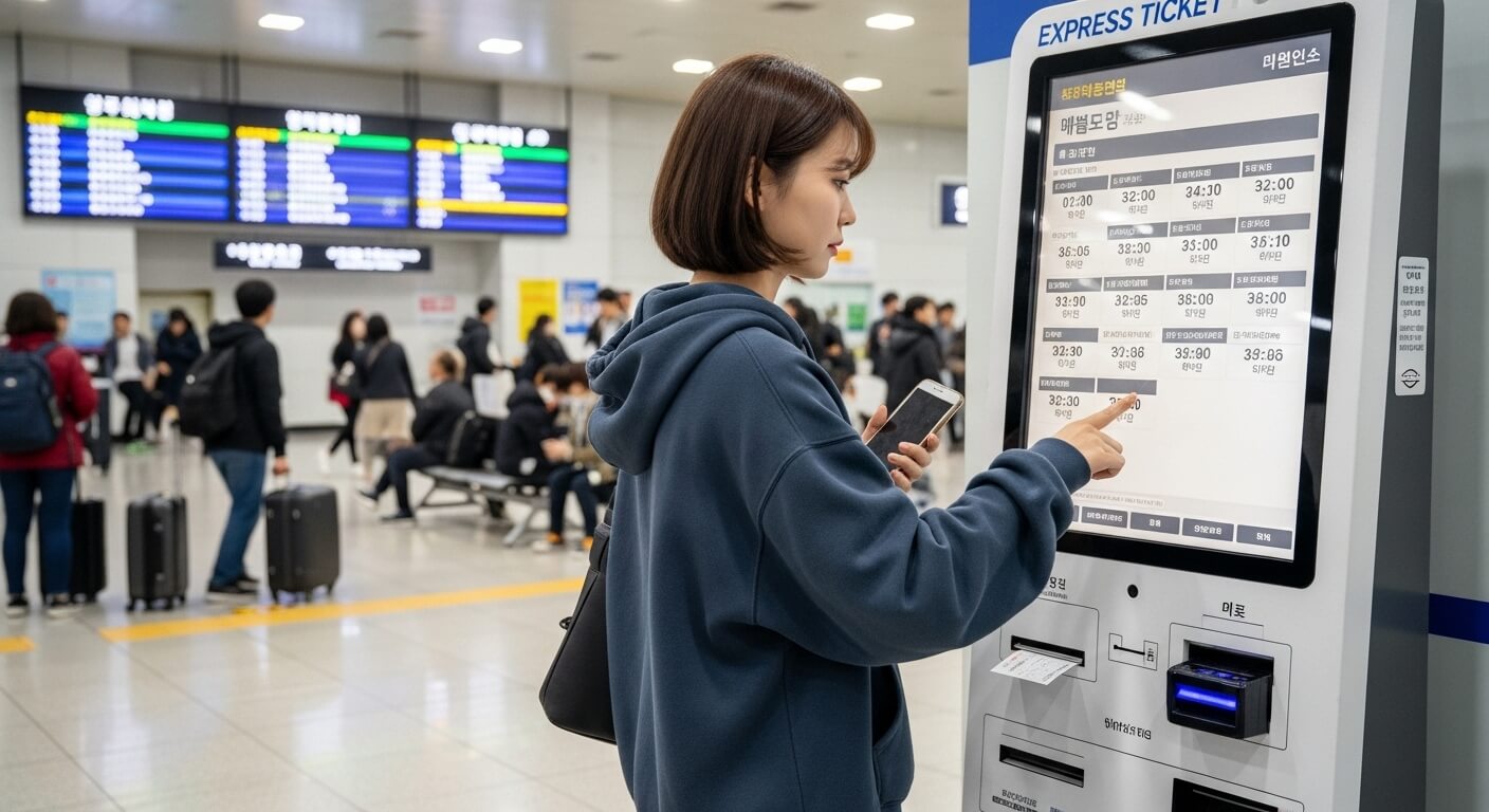 성남종합버스터미널(분당) 시간표 및 예매