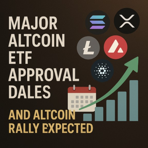 알트코인 ETF 승인 예정에 따른 알트코인 상승 기대감