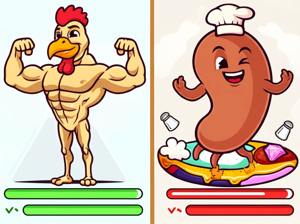 닭가슴살 소세지 고르는 기준과 상황별..