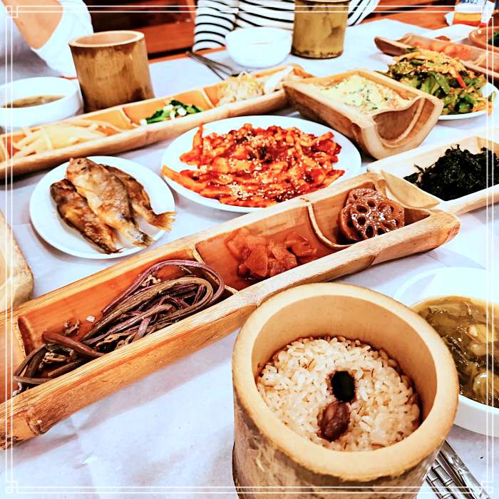 담양 맛집 3미터 대나무 통찜, 대통용찜