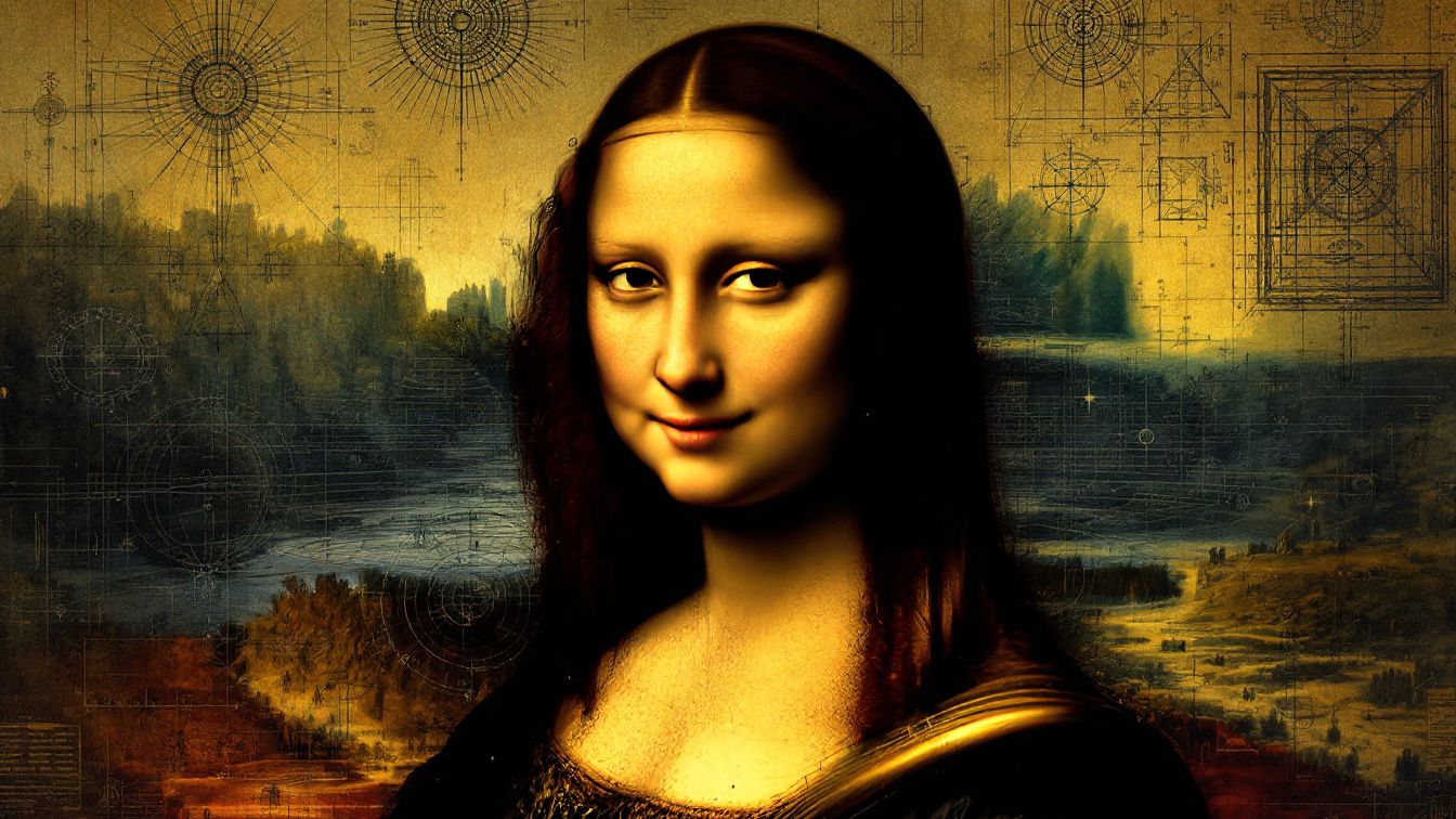 AI가 만들어준 모나리자 그림 이미지