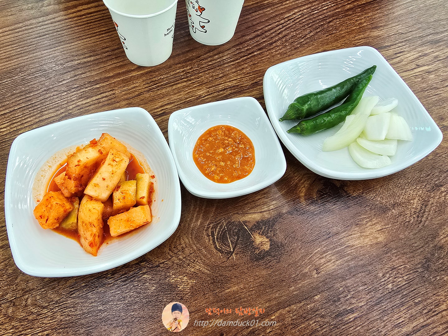 담미순대국 판교본점 반찬