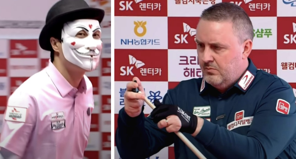 PBA 남자 프도당구선수 - 가면 쓴 유튜버 해커, 쿠드롱 선수